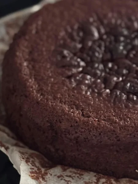 Bolo de Cacau 100% com Farinha de Coco