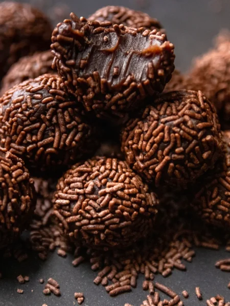 Brigadeiro Funcional de Biomassa de Banana Verde e Cacau