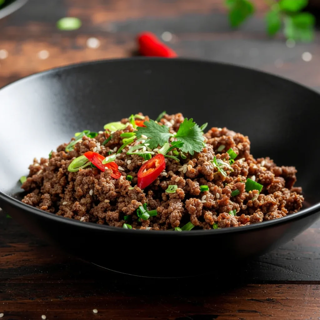 Carne Moída com Abobrinha e Cenoura Ralada