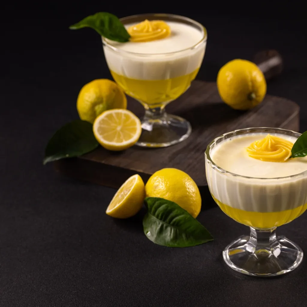 Mousse de Coco e Abacaxi