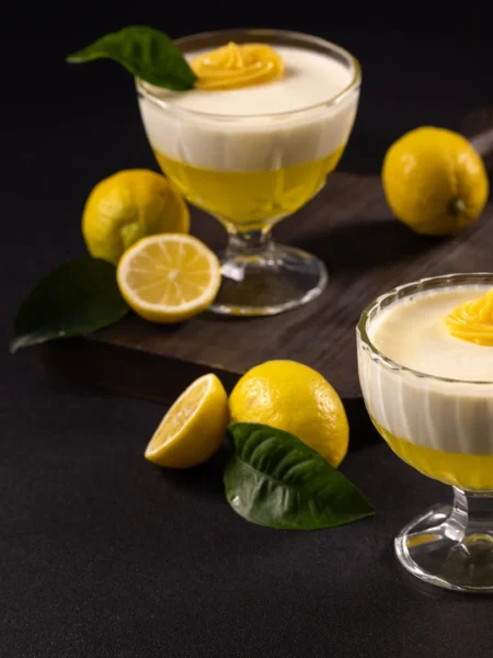 Mousse de Coco e Abacaxi