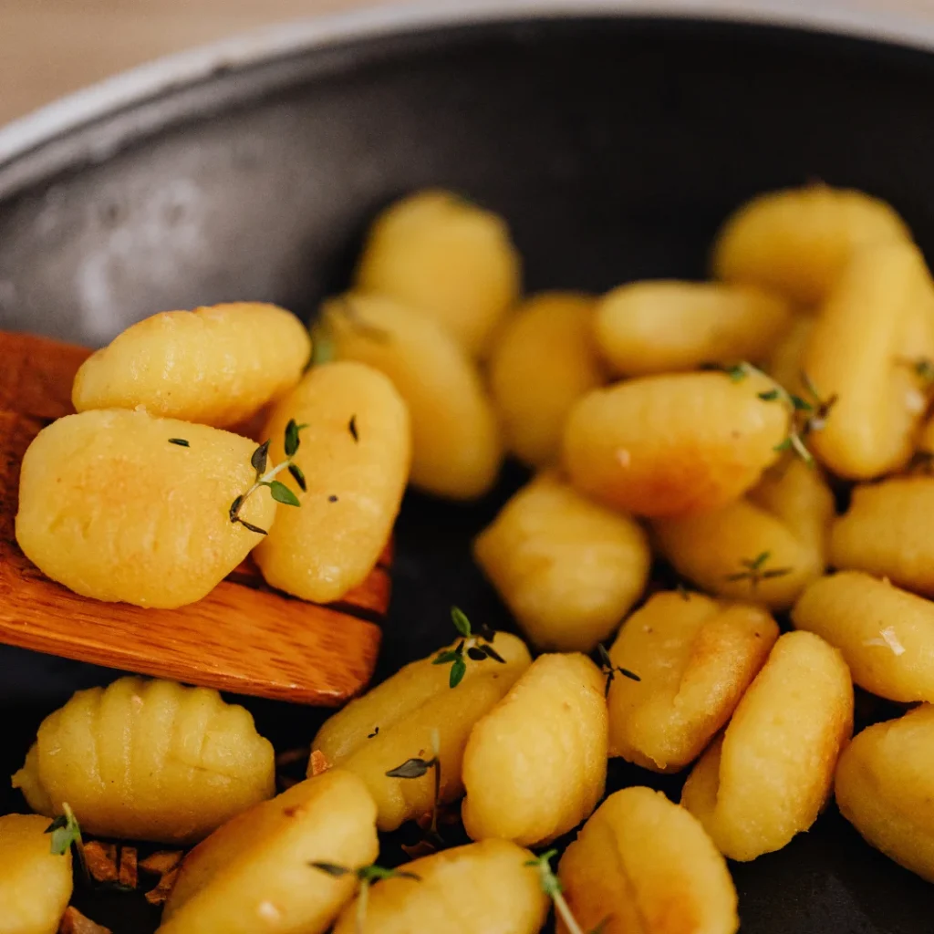 Nhoque de Batata Doce com Farinha de Arroz