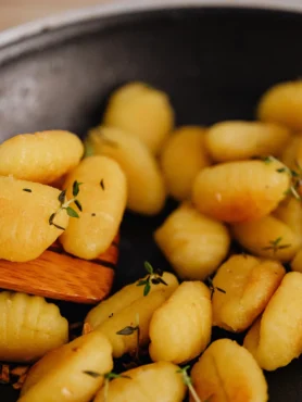 Nhoque de Batata Doce com Farinha de Arroz