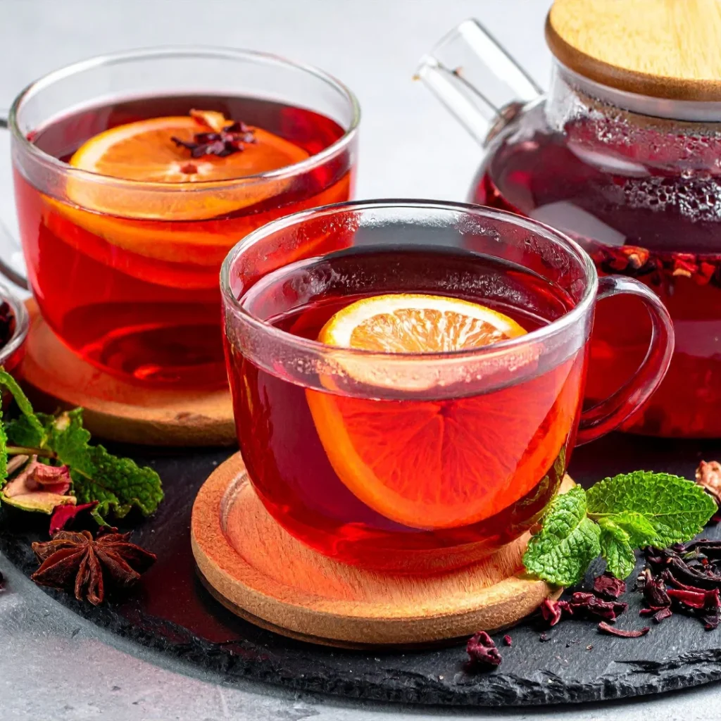 chá de hibisco